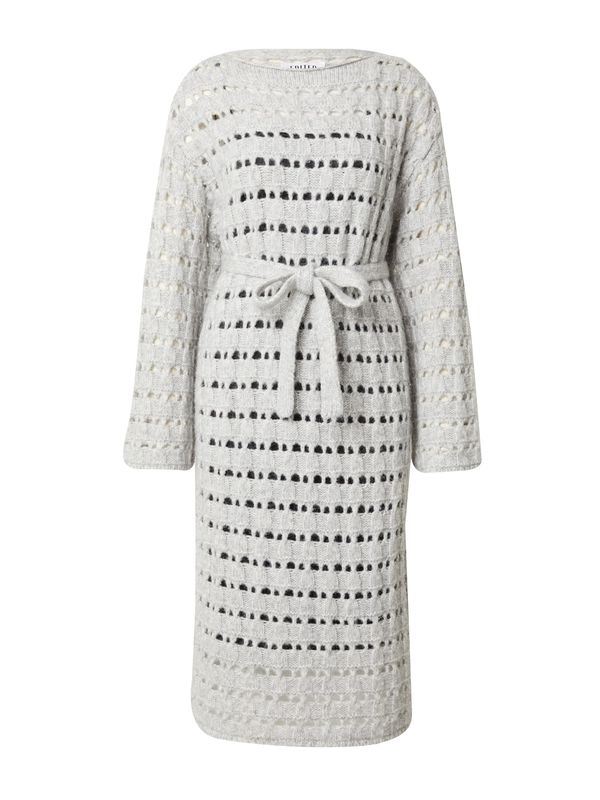 EDITED EDITED Плетена рокля 'Lieven'  сив меланж