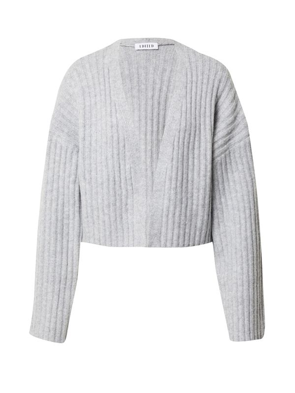 EDITED EDITED Плетена жилетка 'Zedena'  сив меланж