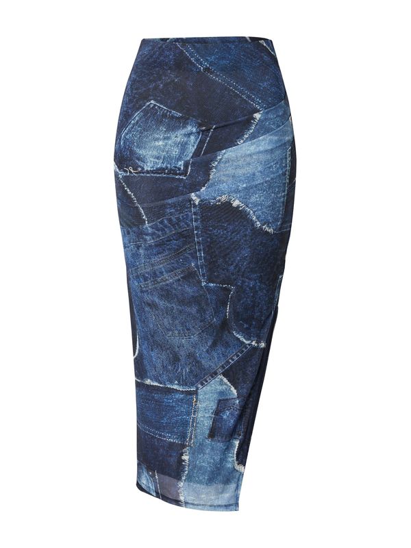 EDITED EDITED Пола 'Marika'  синьо / светлосиньо / тъмносиньо