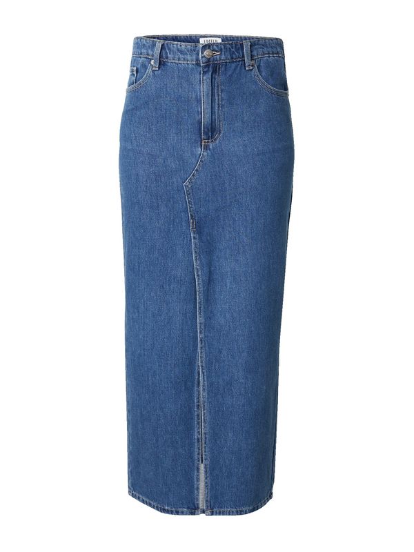 EDITED EDITED Пола 'Yu'  син деним