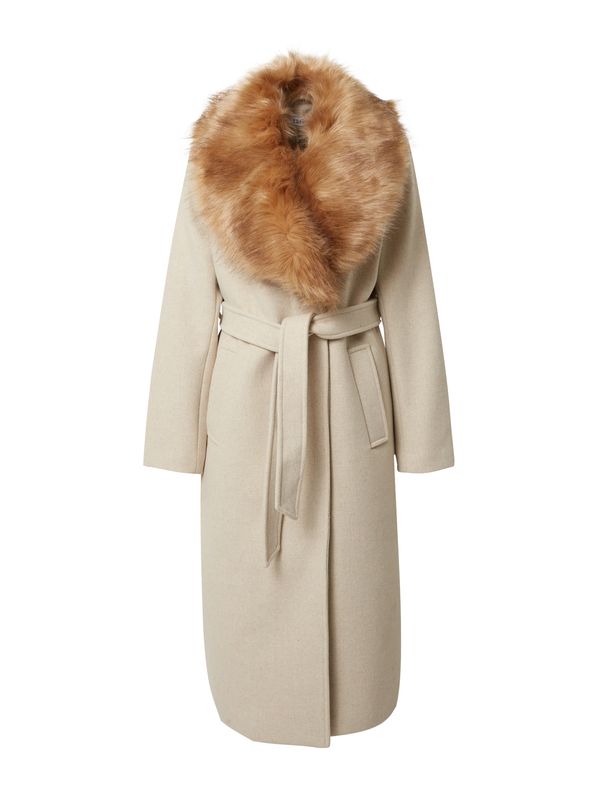 EDITED EDITED Преходно палто 'Mailen'  кремаво / светлокафяво