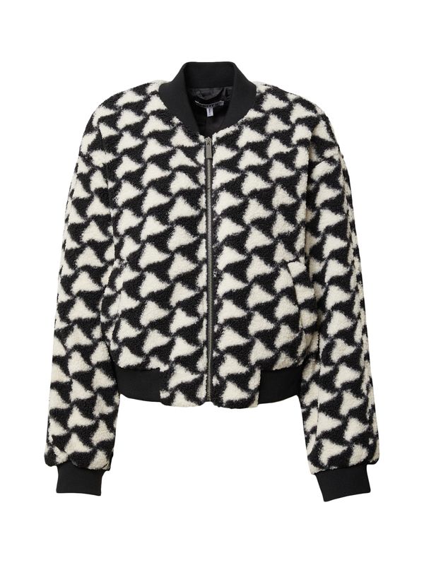 EDITED EDITED Преходно яке 'Qian'  черно / бяло