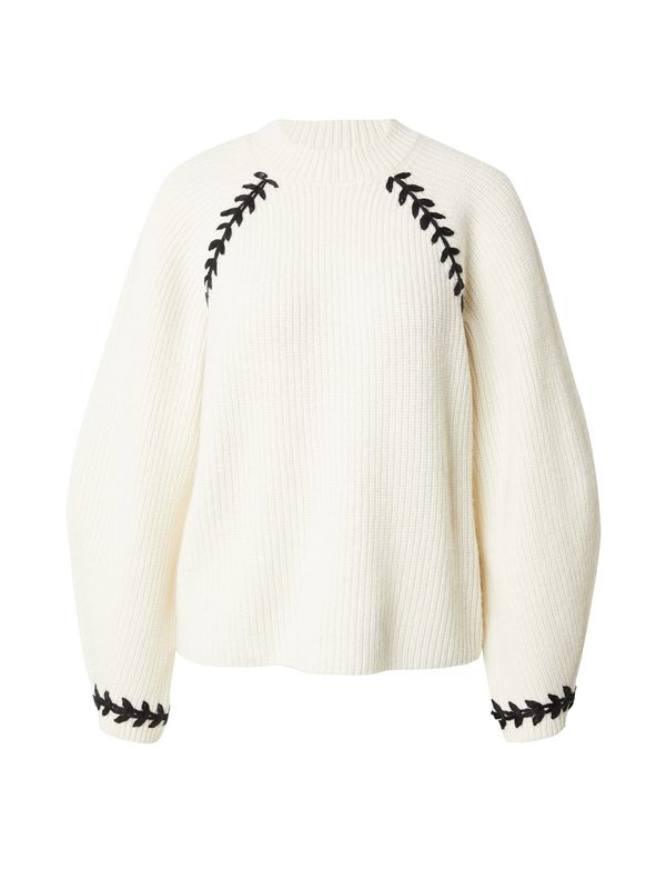 EDITED EDITED Пуловер  бяло