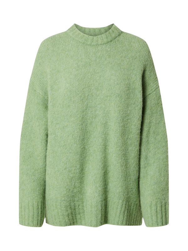 EDITED EDITED Пуловер 'Elyse'  зелен меланж