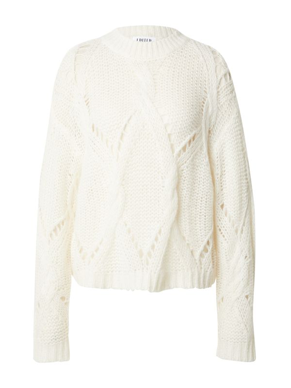 EDITED EDITED Пуловер 'Gwendolyn'  бяло