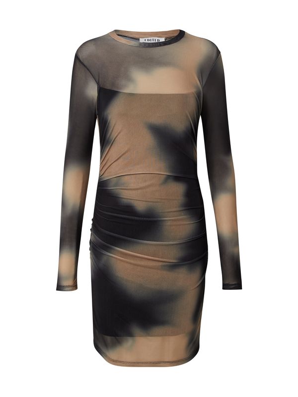 EDITED EDITED Рокля 'Bettina'  кафяво / черно