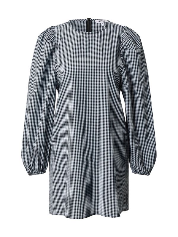 EDITED EDITED Рокля 'Enja'  синьо / бяло