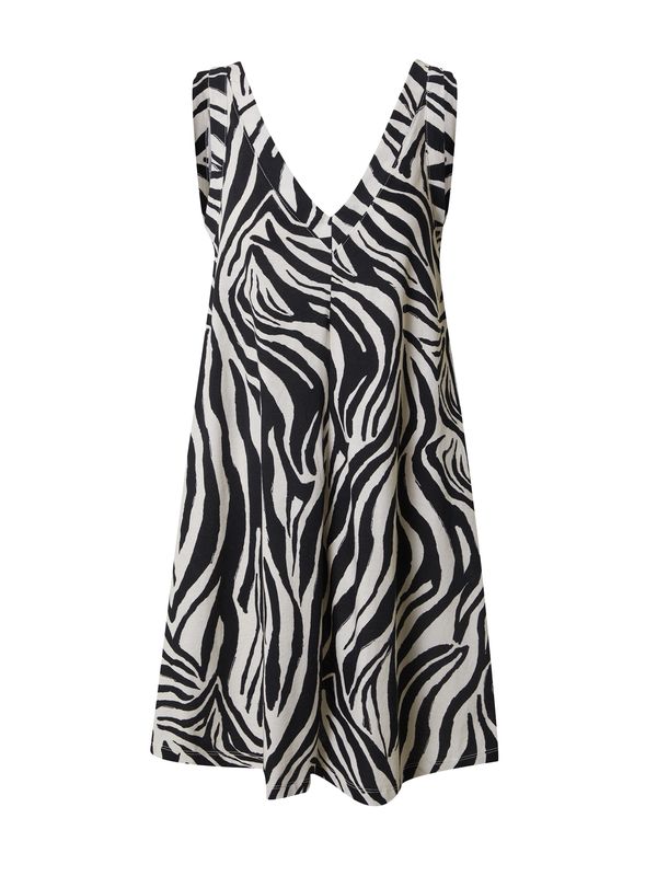 EDITED EDITED Рокля 'Kenia'  кремаво / черно