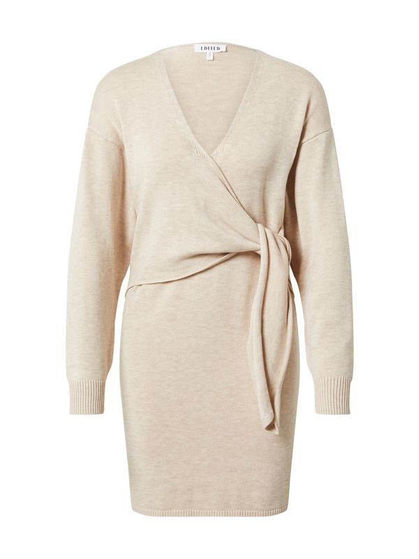 EDITED EDITED Рокля 'Loran'  бежово меланж