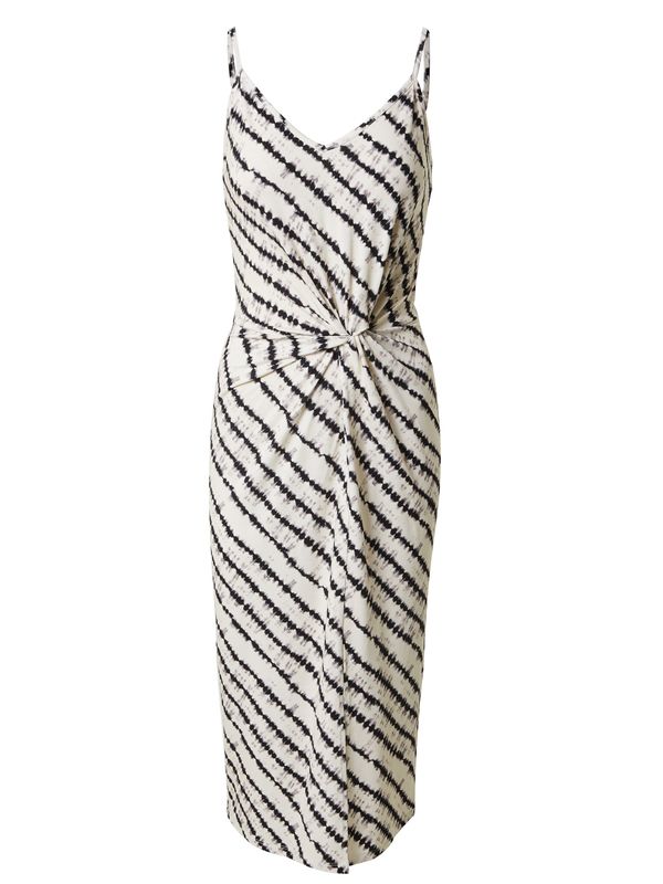 EDITED EDITED Рокля 'Maxine'  сиво / черно / бяло