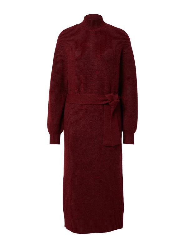 EDITED EDITED Рокля 'Silvie'  бургундово червено