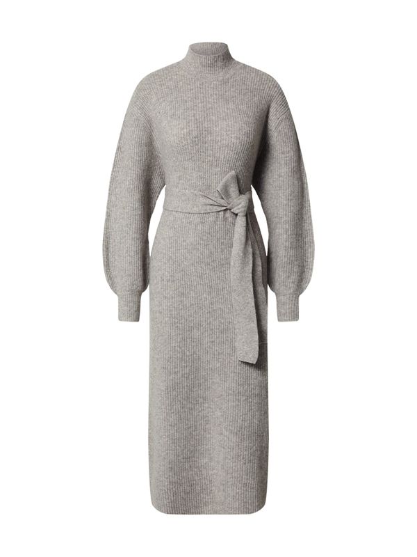 EDITED EDITED Рокля 'Silvie'  сив меланж