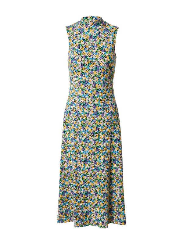 EDITED EDITED Рокля 'Talia'  синьо / жълто / бледорозово / черно