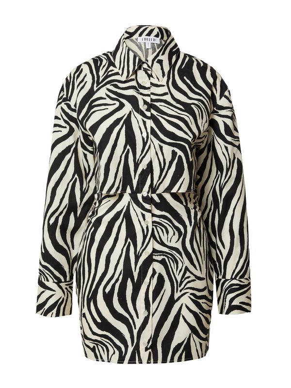 EDITED EDITED Рокля тип риза 'Chalyse'  бежово / черно