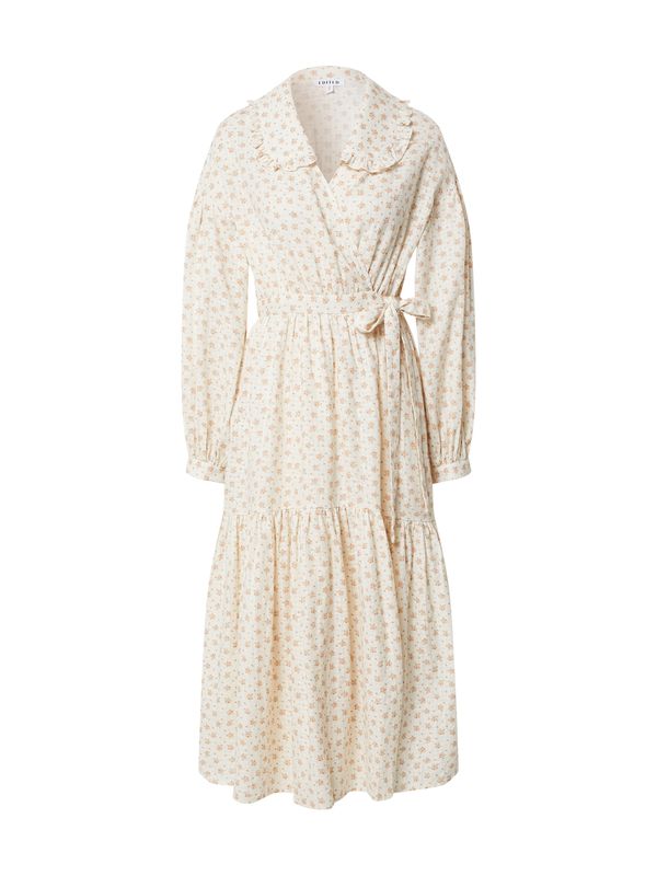 EDITED EDITED Рокля тип риза 'Damara'  кремаво / пастелно зелено / бледорозово