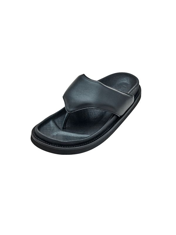 EDITED EDITED Сандали с разделител за пръстите 'Tiana'  черно