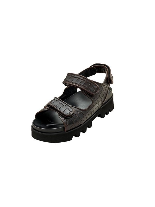 EDITED EDITED Сандали 'Taylah'  кафяво