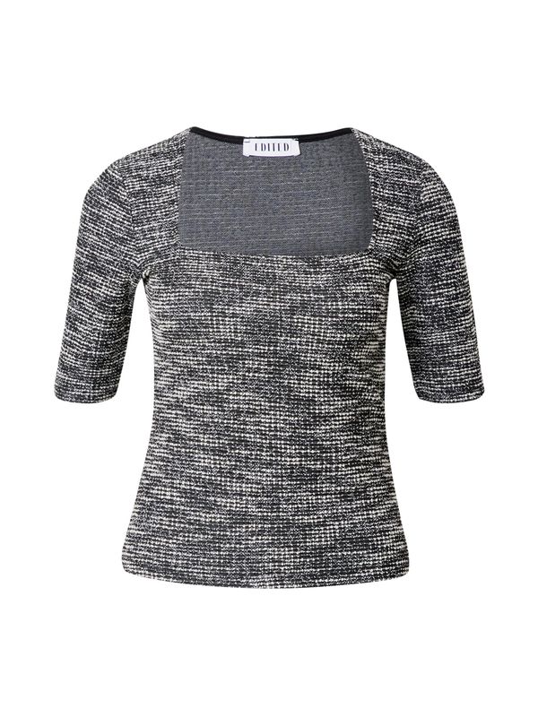 EDITED EDITED Тениска 'Farina'  черно / бяло