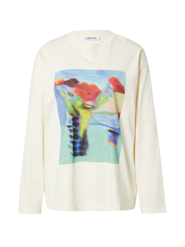 EDITED EDITED Тениска 'Frankie'  бежово / пъстро