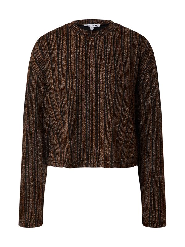 EDITED EDITED Тениска 'Franziska'  бронз / черно