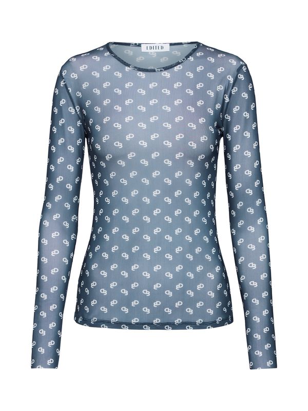 EDITED EDITED Тениска 'Giovanna'  синьо / бяло