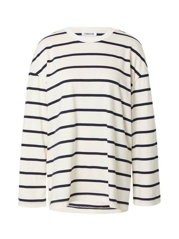 EDITED EDITED Тениска 'Reka'  бежово / нейви синьо