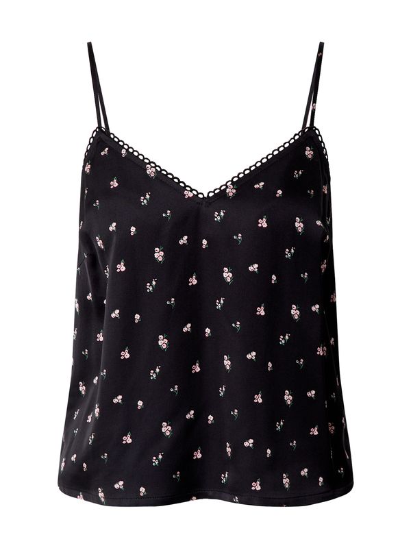 EDITED EDITED Топ 'Blake'  зелено / пастелно розово / светлорозово / черно