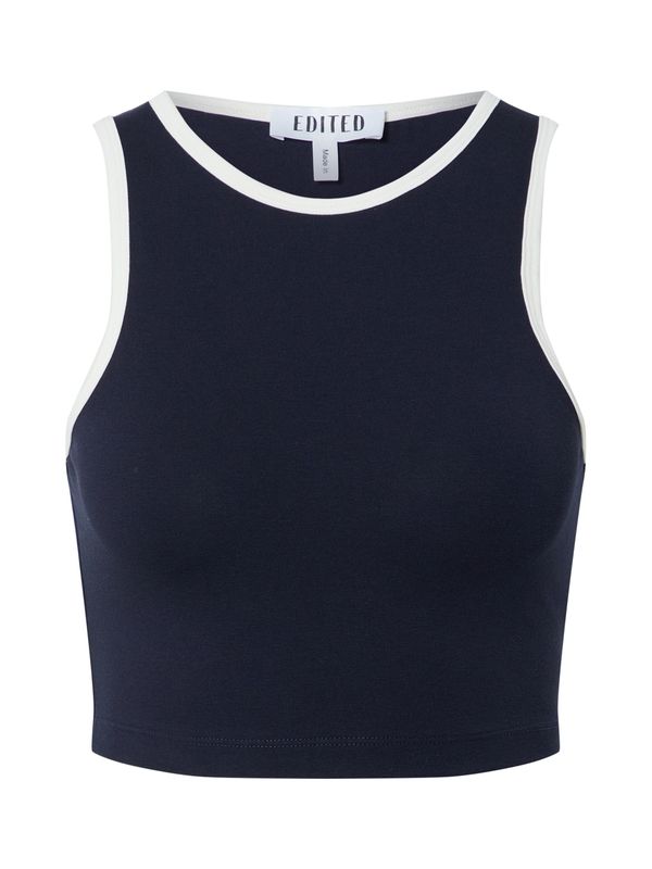 EDITED EDITED Топ 'Lenni'  тъмносиньо / бяло