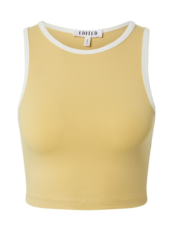 EDITED EDITED Топ 'Lenni'  жълто / бяло