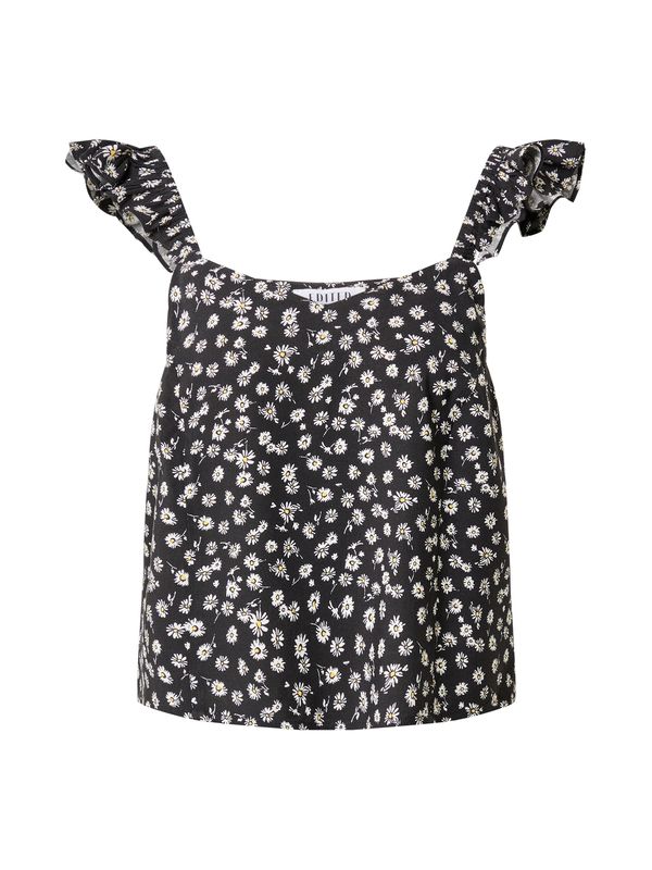 EDITED EDITED Топ 'Margaret'  пъстро / черно