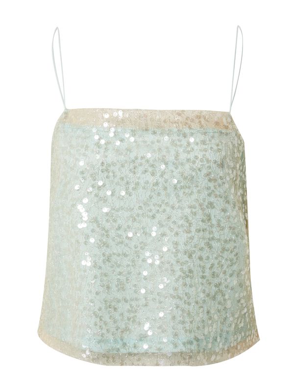 EDITED EDITED Топ 'Marlies'  опушено синьо