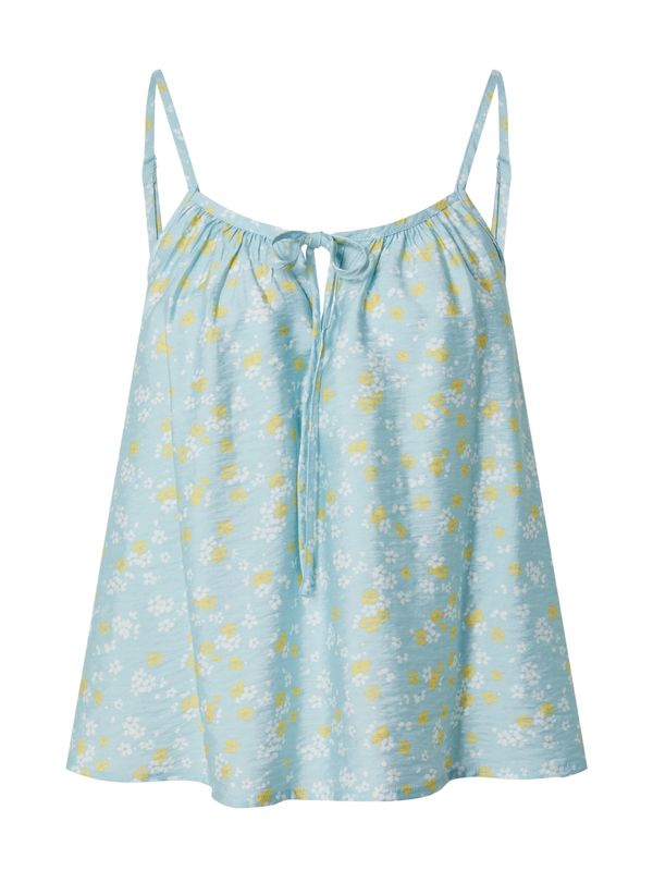 EDITED EDITED Топ 'NADA'  светлосиньо / мед / бяло