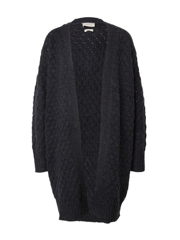 Eight2Nine Eight2Nine Плетена жилетка  антрацитно черно