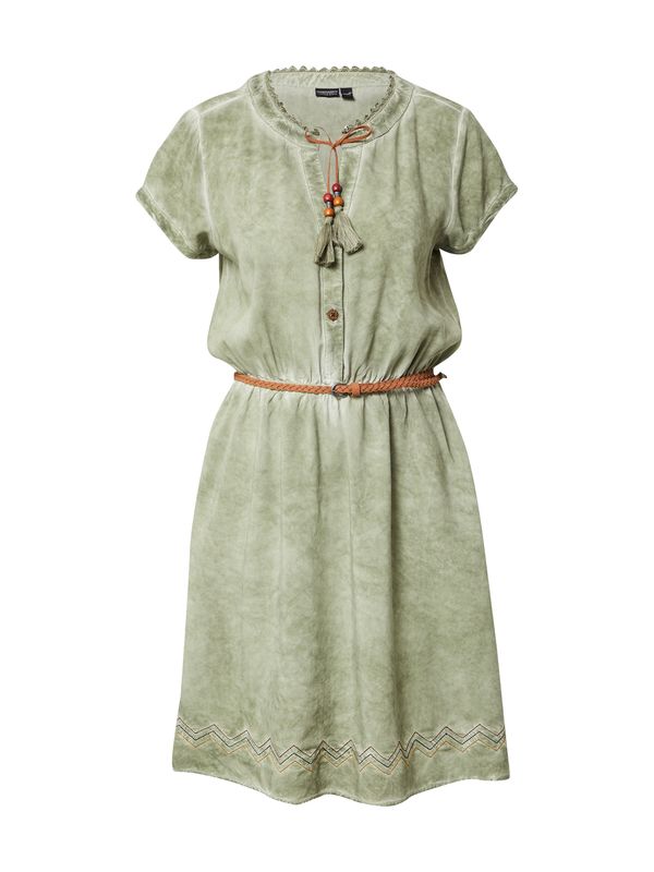 Eight2Nine Eight2Nine Рокля тип риза  маслина