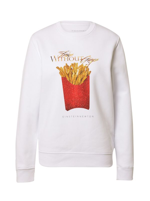 EINSTEIN & NEWTON EINSTEIN & NEWTON Суичър 'Klara Geist'  шафран / червено / бяло