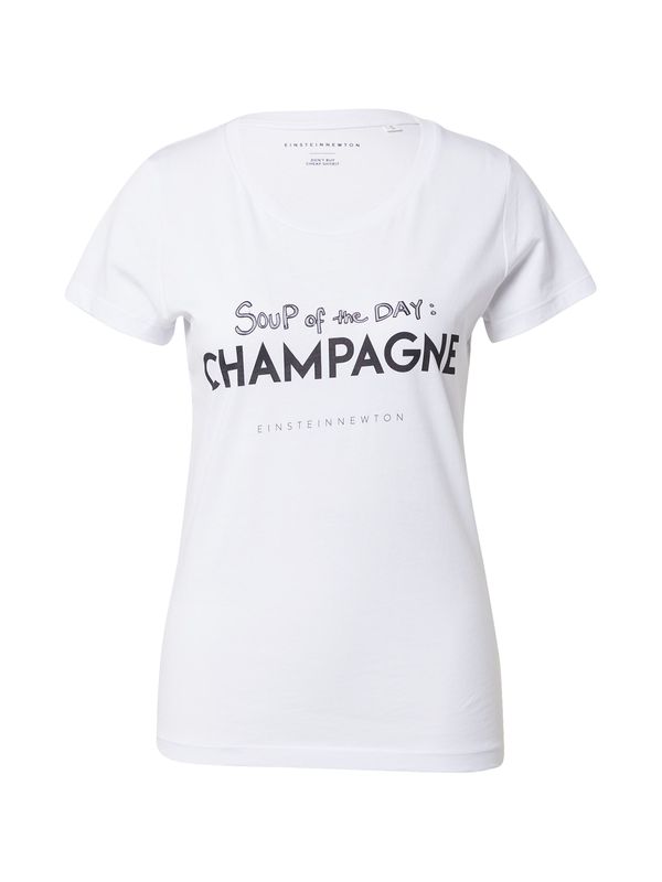 EINSTEIN & NEWTON EINSTEIN & NEWTON Тениска  сиво / черно / мръсно бяло