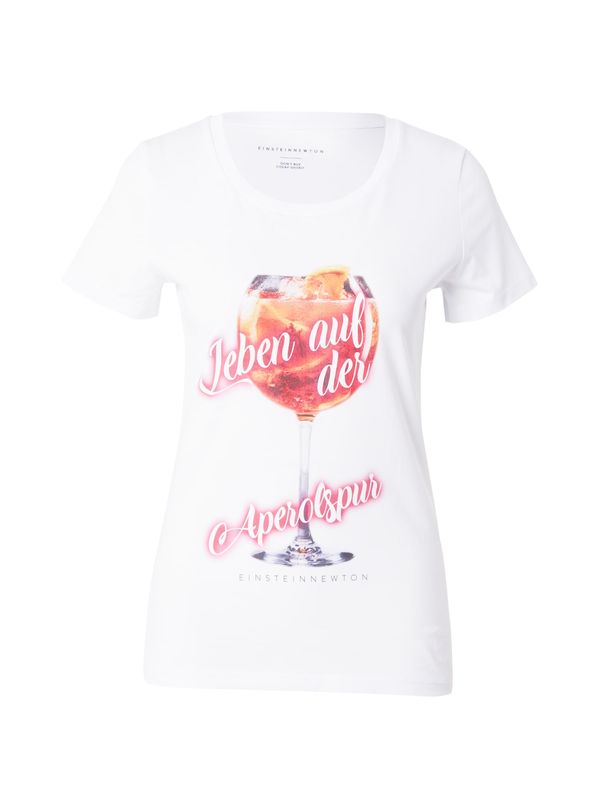 EINSTEIN & NEWTON EINSTEIN & NEWTON Тениска  сиво / оранжево / червено / бяло