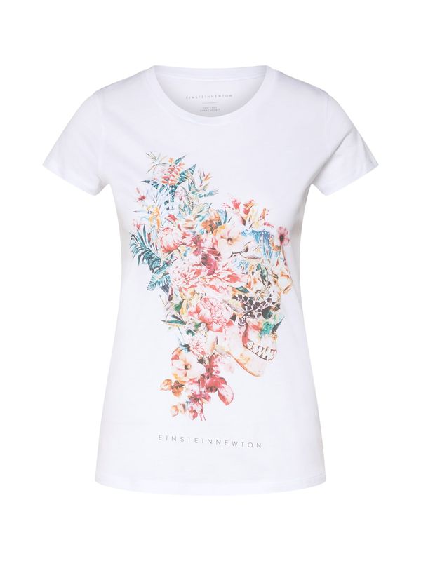 EINSTEIN & NEWTON EINSTEIN & NEWTON Тениска 'Totenkopf'  пъстро / бяло