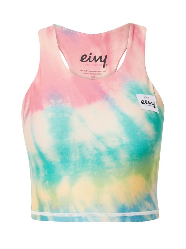 Eivy Eivy Спортен топ 'Cover Up'  тюркоазен / жълто / розово / бяло