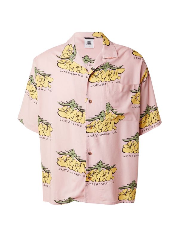 ELEMENT ELEMENT Риза 'RESORT'  жълто / нефритено зелено / бледорозово / черно