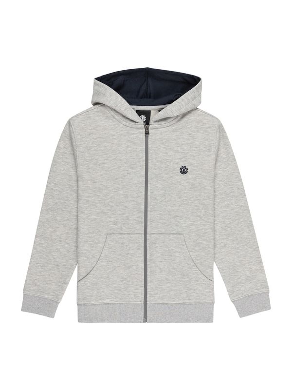 ELEMENT ELEMENT Спортна жилетка с качулка 'CORNELL CLASSIC'  сив меланж / черно