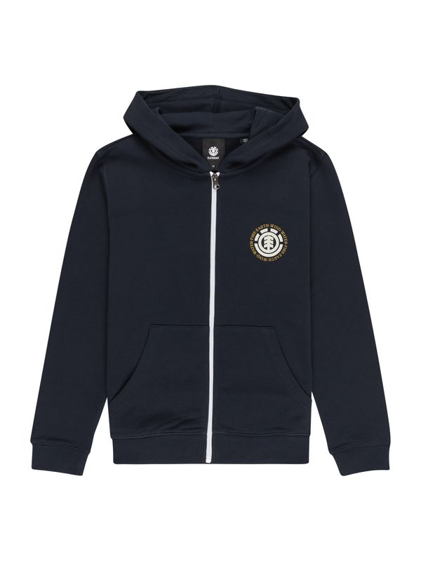 ELEMENT ELEMENT Спортна жилетка с качулка 'SEAL'  нощно синьо / златистожълто / мръсно бяло