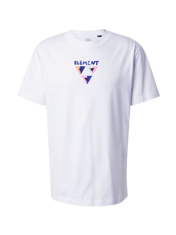 ELEMENT ELEMENT Тениска 'CONQUER'  ултрамарин синьо / пастелно зелено / розово / бяло