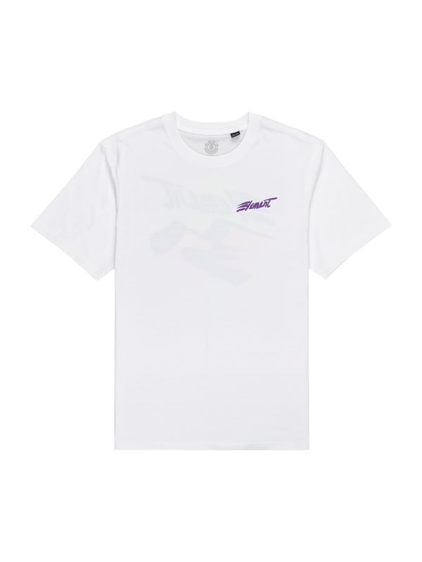 ELEMENT ELEMENT Тениска 'HORIZON'  жълто / боровинка / оранжево / бяло