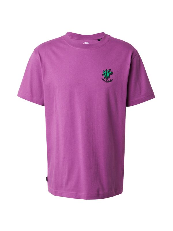 ELEMENT ELEMENT Тениска 'QUIET'  зелено / лилав / черно / бяло