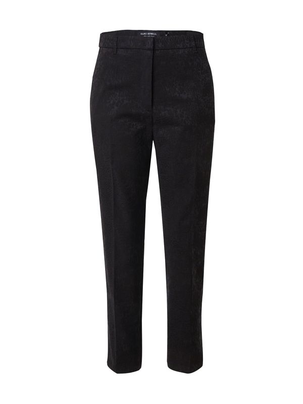 Elias Rumelis Elias Rumelis Панталон с ръб 'Alara'  антрацитно черно / черно