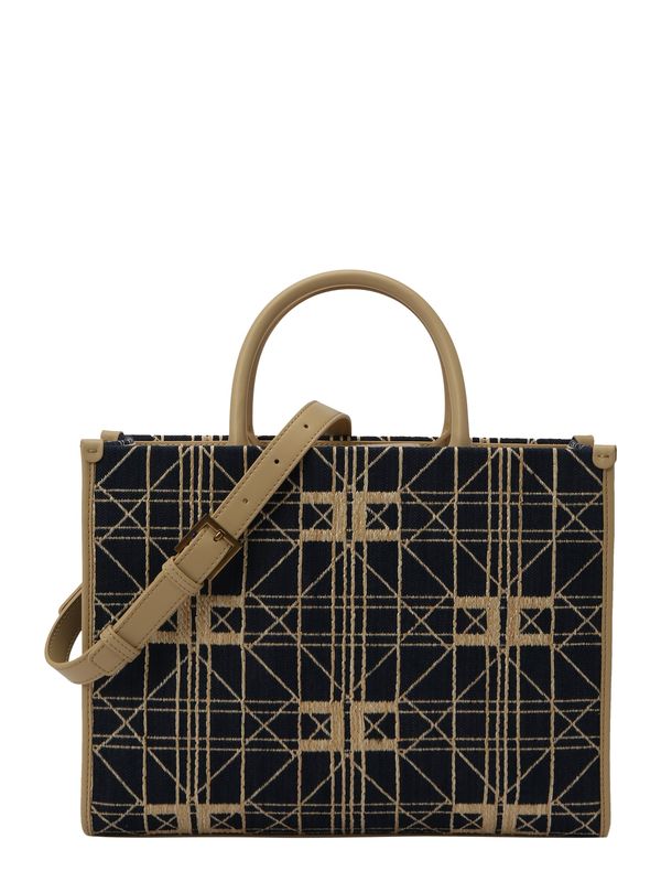 Elisabetta Franchi Elisabetta Franchi Дамска чанта  бежово / син деним