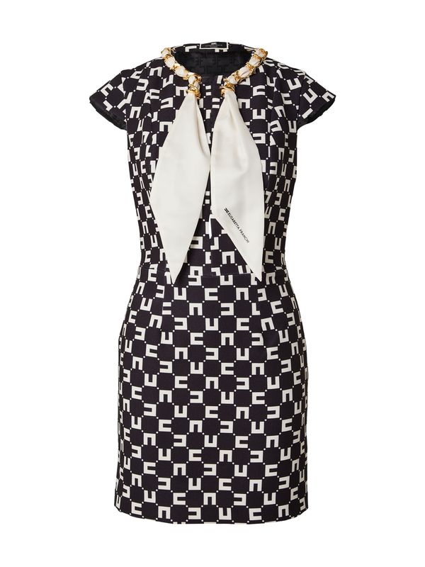 Elisabetta Franchi Elisabetta Franchi Рокля  злато / черно / бяло
