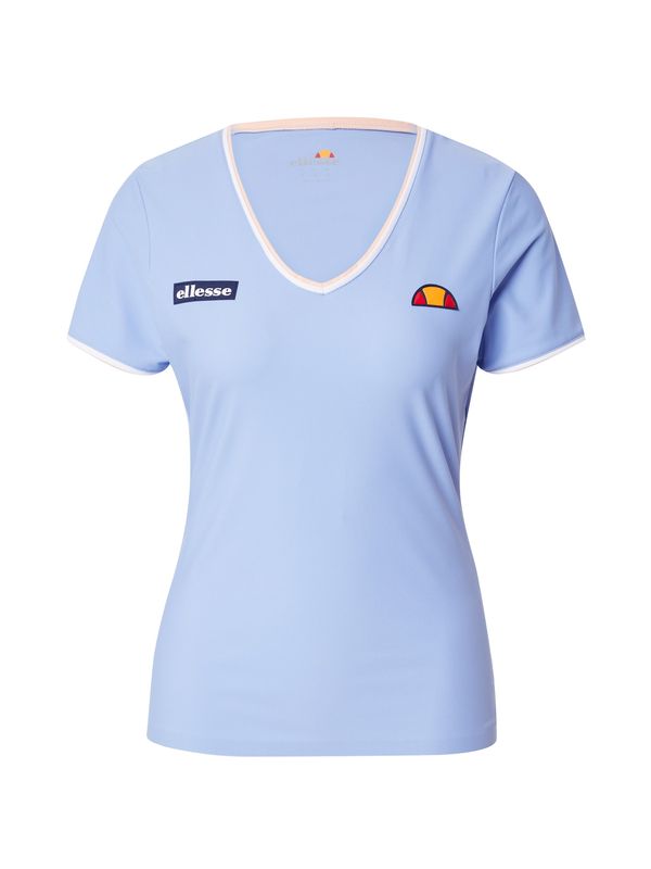 ELLESSE ELLESSE Функционална тениска 'Celie'  морскосиньо / светлосиньо / червено / бяло