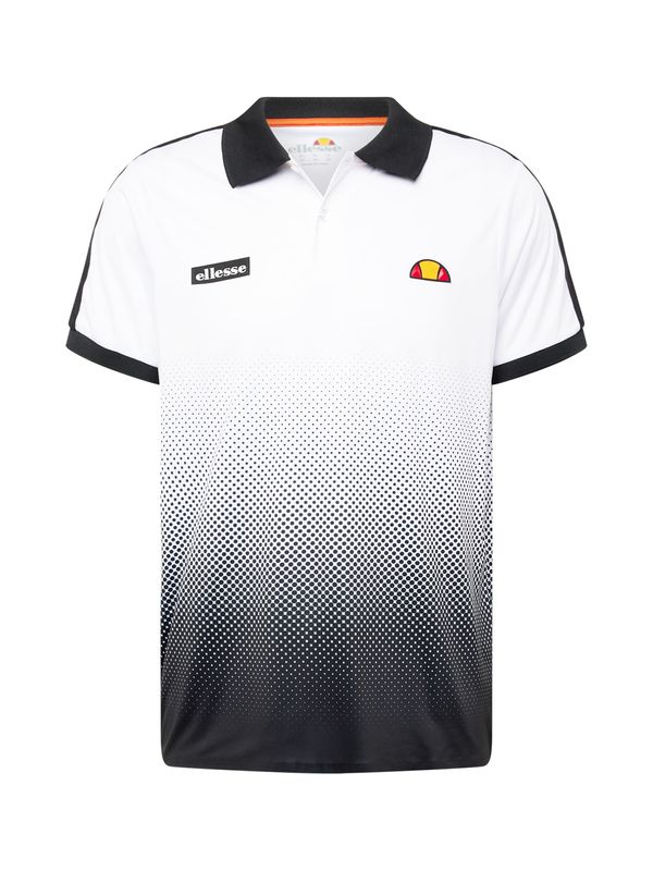 ELLESSE ELLESSE Функционална тениска 'Level'  жълто / оранжево / черно / бяло